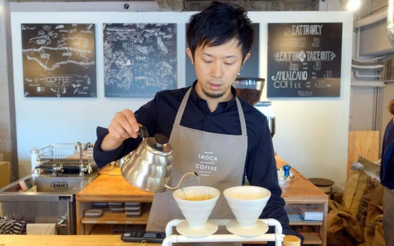 japanese barista coffee