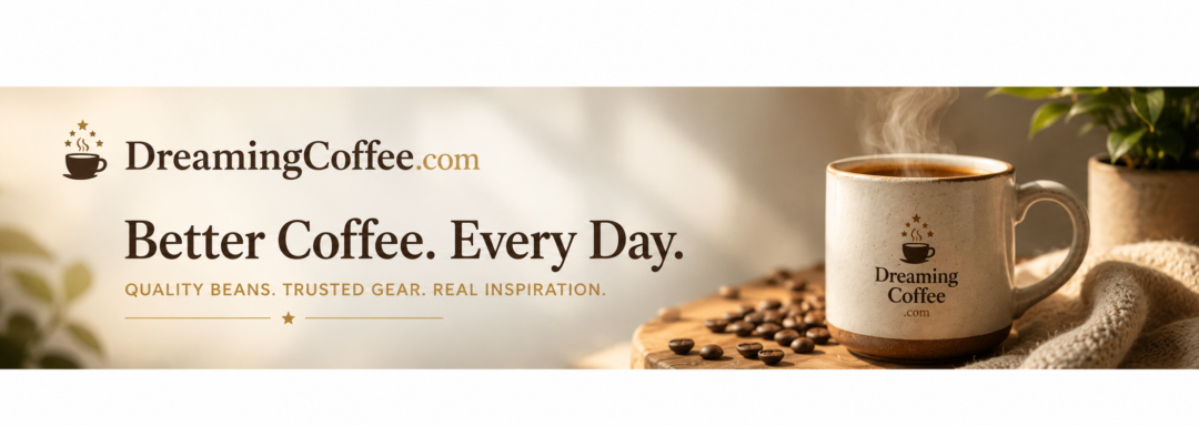 DreamingCoffee.com Title Header Banner